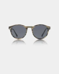 Marvin Sunglasses - Striped Horn