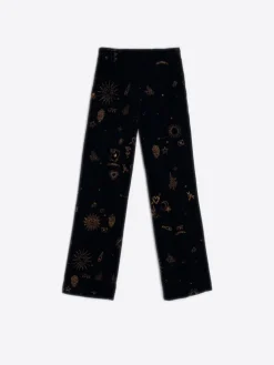 Matina Flocardo Pants - Marino Glitter