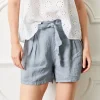 Melaki Linen Shorts - Urban Grey