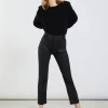 Mercy Coated Jeans - Black