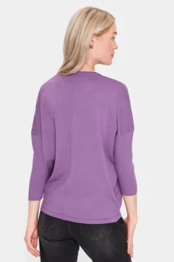 Mila Jumper - Diffused Orchid