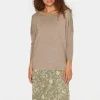 Mila R-Neck Pullover - Atmos Melange