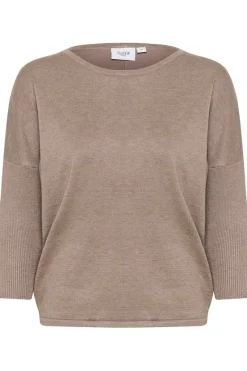 Mila R-Neck Pullover - Atmos Melange