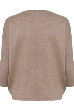 Mila R-Neck Pullover - Atmos Melange