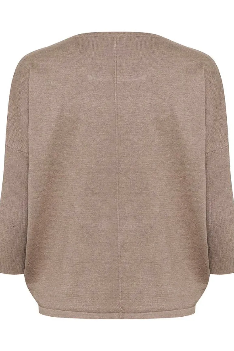 Mila R-Neck Pullover - Atmos Melange