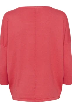 Mila R-Neck Pullover - Cayenne