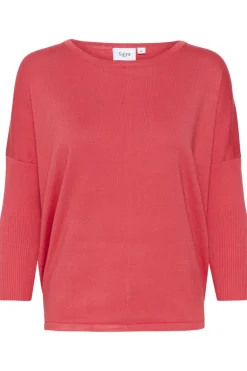Mila R-Neck Pullover - Cayenne