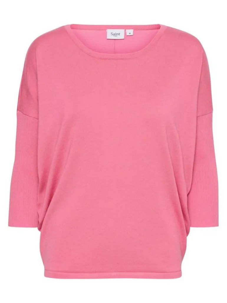 Mila R-Neck Pullover - Chateau Rose
