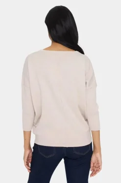 Mila R-Neck Pullover - Gray Morn Melange