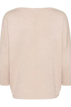 Mila R-Neck Pullover - Gray Morn Melange
