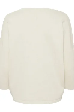 Mila R-Neck Pullover - Ice
