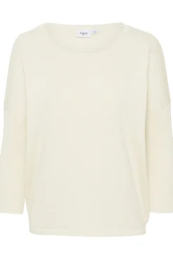 Mila R-Neck Pullover - Ice