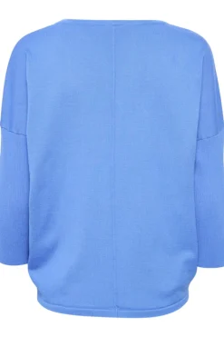 Mila R-Neck Pullover - Ultramarine