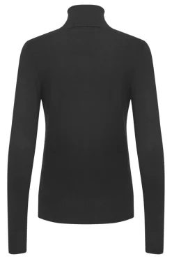 Mila Rollneck Pullover - Black