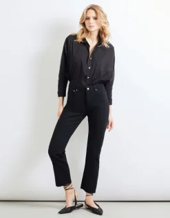 Milo High Waisted Straight Jeans - Denim BL-538