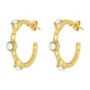 Mini Cruise Earrings - Freshwater Pearl