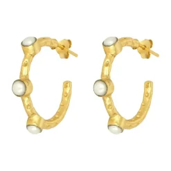 Mini Cruise Earrings - Freshwater Pearl