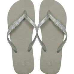 Morango Sandal - Glitter Silver