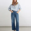 Nady Wide Leg Jeans - Blue