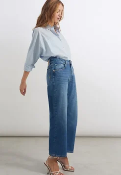 Nady Wide Leg Jeans - Blue