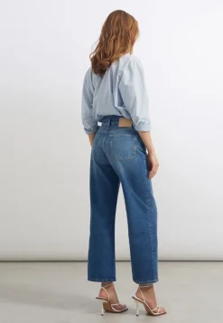 Nady Wide Leg Jeans - Blue