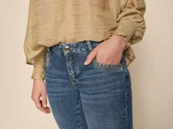 Naomi Glow Jeans - Blue
