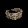 Napoli hairband - Lt Grey Brown
