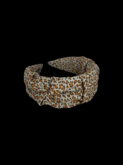 Napoli hairband - Lt Grey Brown