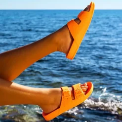Neon Sandal - Orange Fluo
