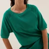 Neva Slub Top - Green Lake