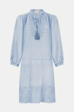 Nia Dress - Blue