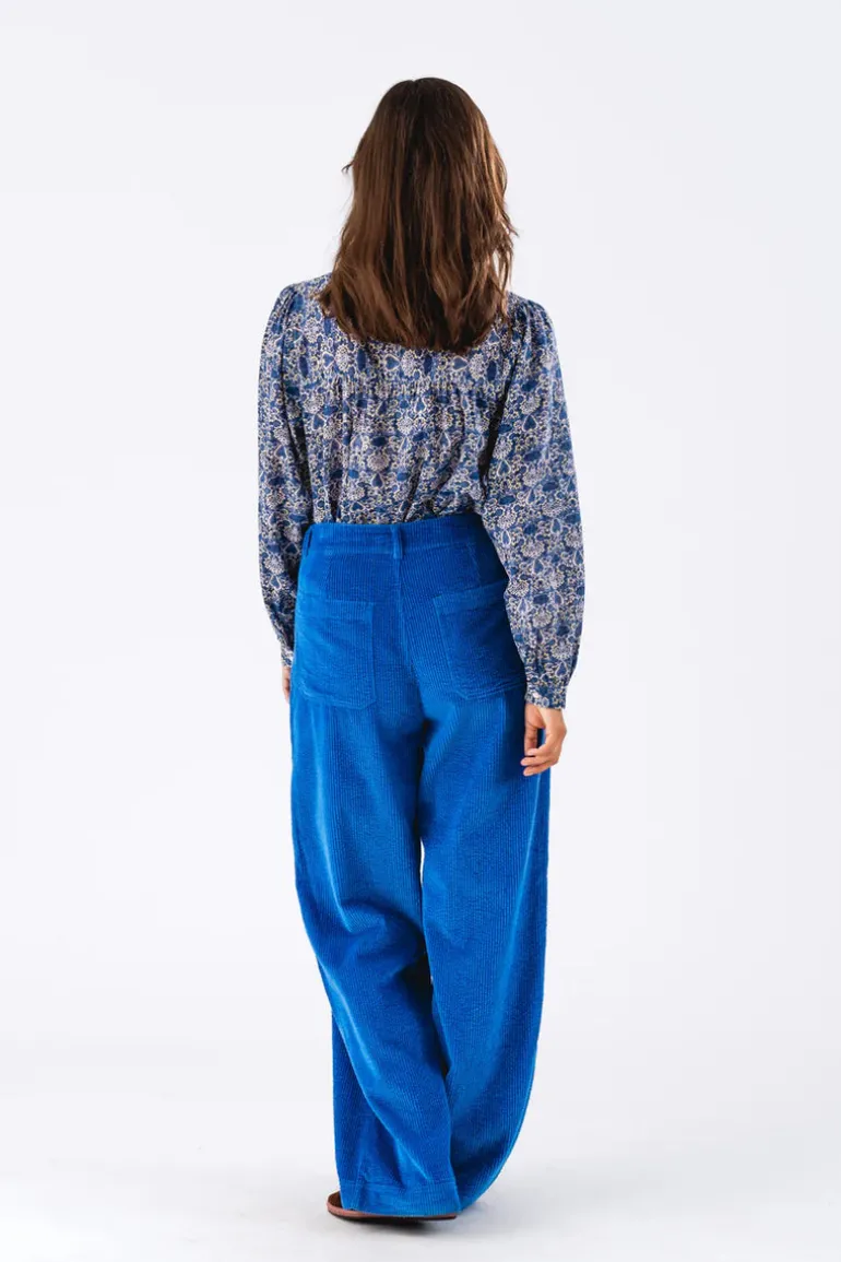 Nicky Shirt LS - Blue