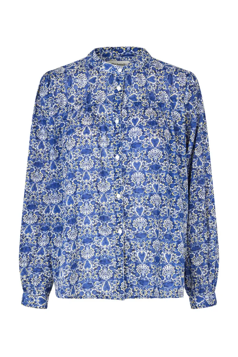 Nicky Shirt LS - Blue
