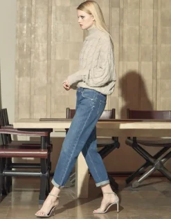Nina Boyfriend Jeans - Denim V239