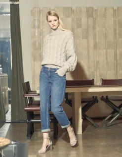 Nina Boyfriend Jeans - Denim V239