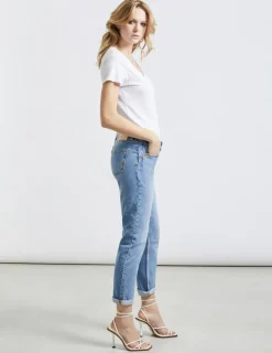 Nina Boyfriend Jeans- Denim B344