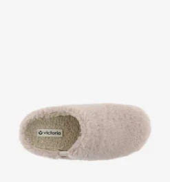 Norte Pelo Slippers - Nude