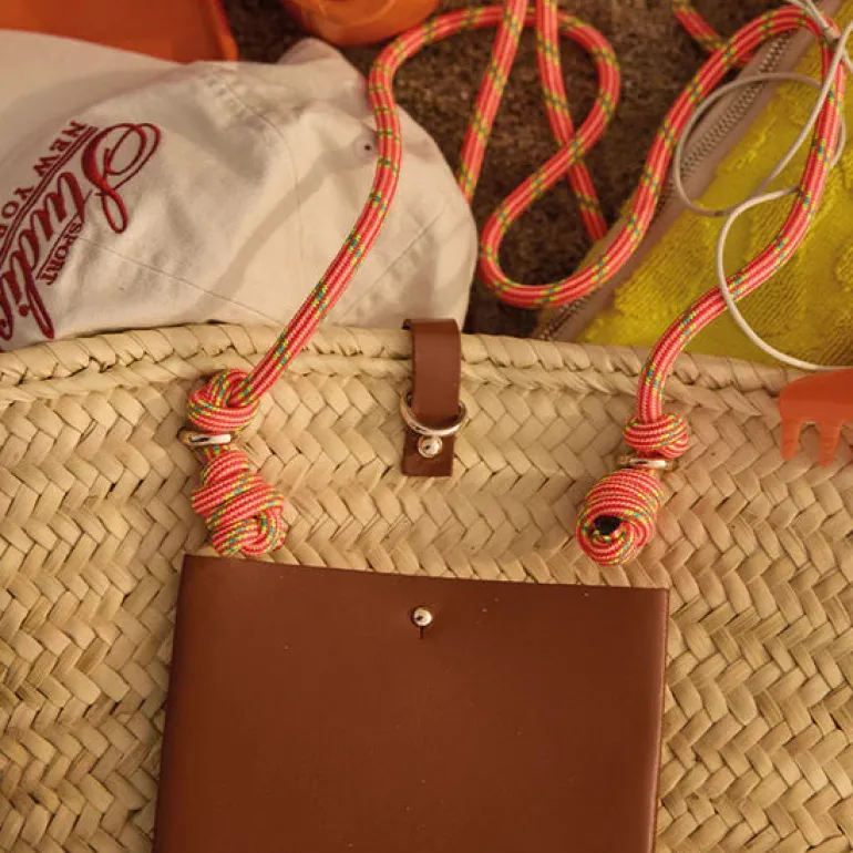 Panier Calanques Bag - Tan Rose
