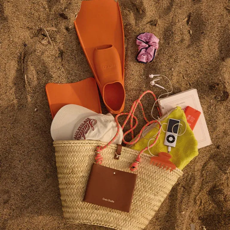 Panier Calanques Bag - Tan Rose