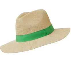 Paper Panama Hat - Fern Green