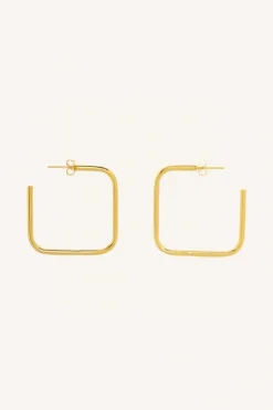 Pd Squared Earring M - Gold
