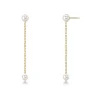 Pearly Earrings Gold