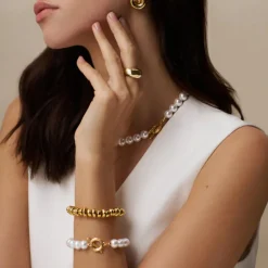 Polished Nugget Bracelet