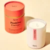 Positive Energy 200g Candle - Pink Grapefruit, Vetiver, Mint