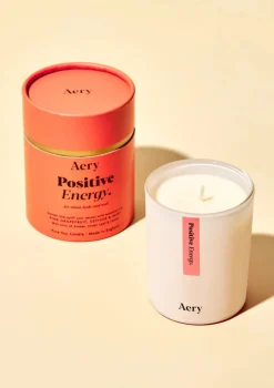 Positive Energy 200g Candle - Pink Grapefruit, Vetiver, Mint
