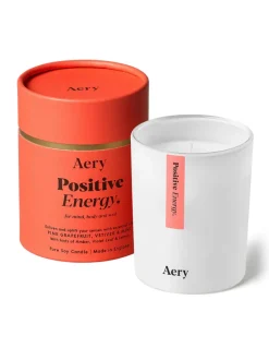Positive Energy 200g Candle - Pink Grapefruit, Vetiver, Mint