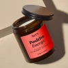 Positive Energy Scented Jar Candle - Pink Grapefruit, Vetiver, Mint