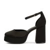 Pricilla Ankle Strap - Black