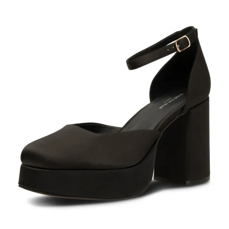 Pricilla Ankle Strap - Black