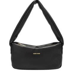 Puff Strap Shoulder Bg - Black